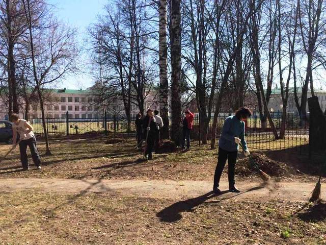 В ЧГИГН провели субботник
