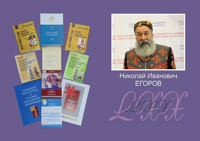 Новое издание: Егоров Николай Иванович: биобиблиографический указатель. Чебоксары: Чуваш. гос. ин-т гуманит. наук, 2019. 56 с.: ил.