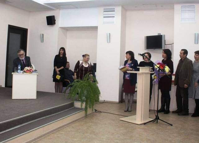 В Национальной библиотеке состоялся творческий вечер, приуроченный 80-летию Виталия Петровича Станьяла (Никитина)