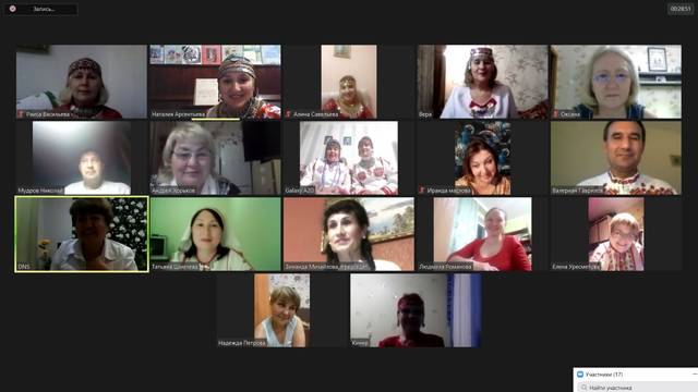 ЧНК культура комитечĕ инçет çыхăну мелĕпе «Ираида Вдовина. Тăвансене курассăм килет» ăсталăх урокĕ ирттерчĕ