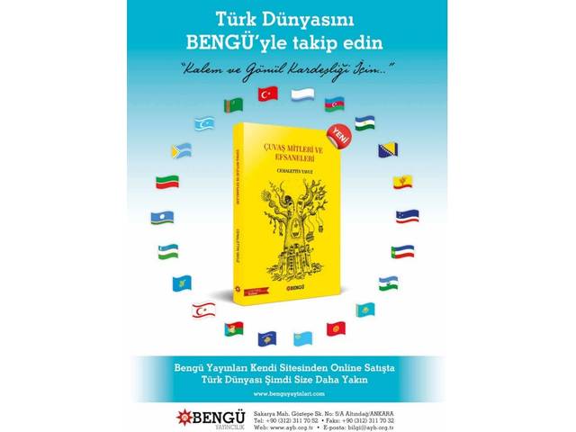 Издана книга турецкого ученого Джемалеттина Явуза "Чувашские мифы и легенды" (Çuvaş Mitleri ve Efsaneleri)
