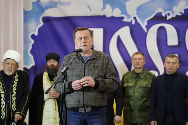Прошли очередные проводы мобилизованных на СВО
