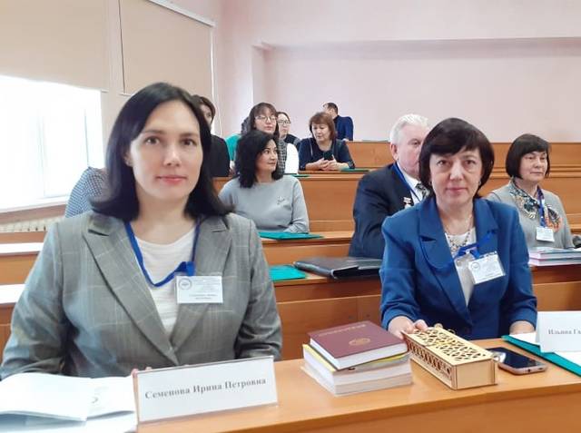 Галина Ильина и Ирина Семенова – участники конференции: «Тюркская филология в XXI веке: проблемы и перспективы»