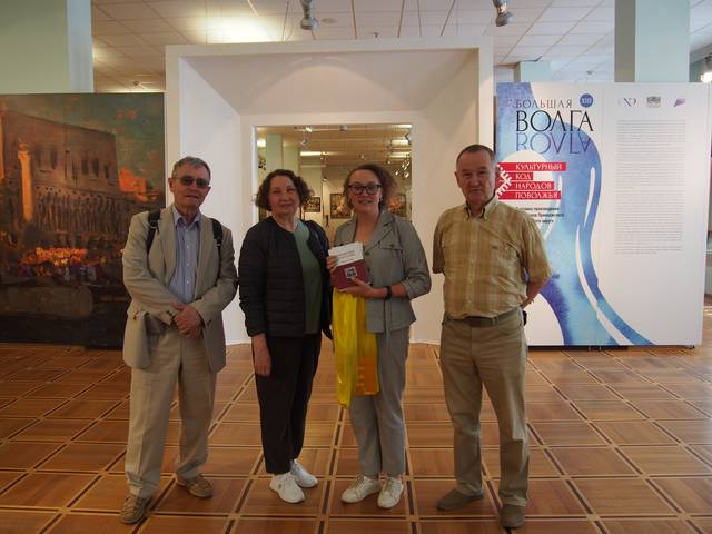 Сотрудники искусствоведческого направления ЧГИГН побывали на Региональной выставке «Большая Волга» в Йошкар-Оле