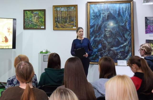 В Национальной библиотеке состоялись лекции сотрудников ЧГИГН Ирины Кирилловой и Галины Ильиной