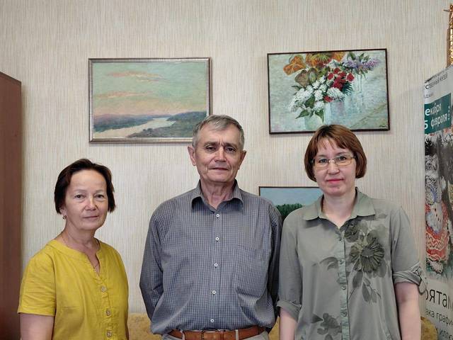 Состоялась встреча искусствоведов ЧГИГН с сотрудником МарНИИЯЛИ Натальей Мушкиной 