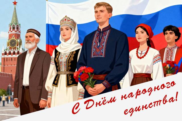 Поздравляем с Днем народного единства!
