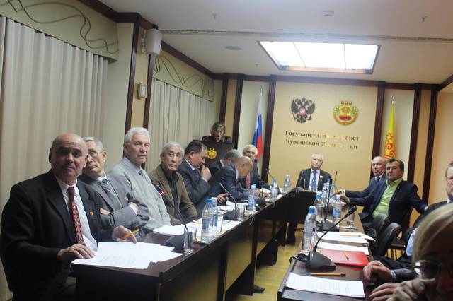 Чăваш наци конгресĕн президиумĕн уçă ларăвĕ иртрĕ